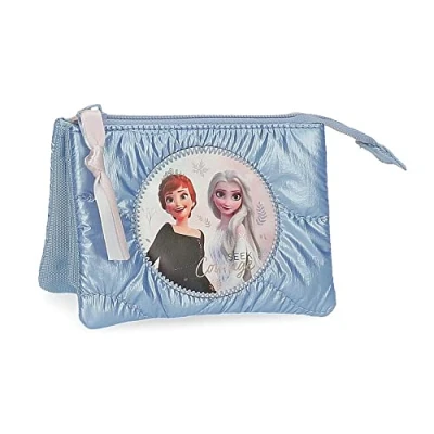 Image de Disney Seek Courage Pliage pour Fille Bleu 14 x 10 5 cm, Azur, 14x10x5 cms, Portefeuille à Trois Compartiments