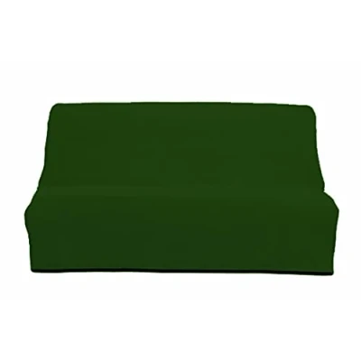 Image de Soleil d&#039;ocre, Panama Housse Clic Clac en Coton Vert 190x204 cm