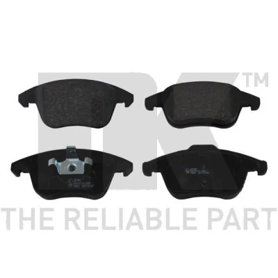 Image de NK 221956 Jeu de plaquettes frein contact signal d&#039;usure exclu avec tôle anti bruit sans accessoires CITROËN: C4 Picasso 1, II 5 portes