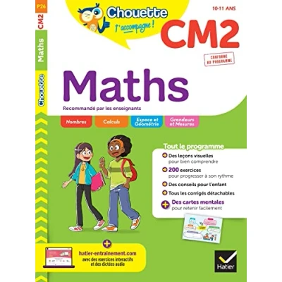 Image de Chouette Maths CM2 cahier d&#039;entraînement recommandé par les enseignants (Broché)