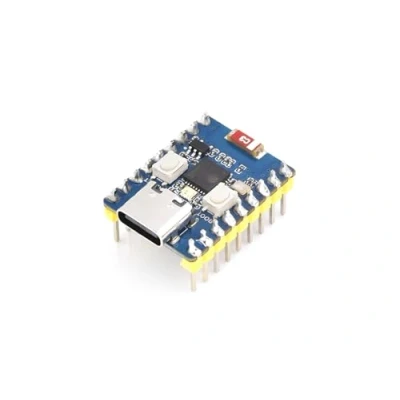 Image de ESP32 C3 Mini Development Board with Pre soldered Header Based on C3FN4 Single Core Processor,with 2.4GHz Wi FI and Bluetooth 5 Support,160MHz Running Frequency, Support C/C++, MicroPython