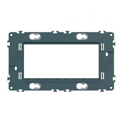 Image de support 4 modules entraxe 57 mm hager gallery wxa454