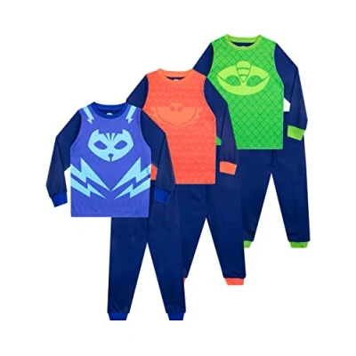 Image de PJ Masks Pyjama Garçon 3 Pack Multicolore 4 5 Ans