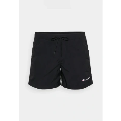 Image de Champion Legacy Icons Beachshorts Crinkle Taslon Small Script Logo Maillot de Bain, Noir, XL Hommes