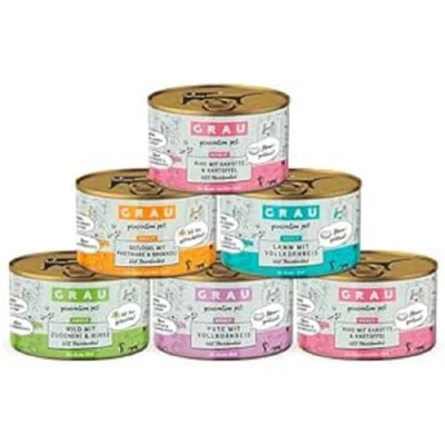 Image de GRAU L’original Generation Pet Pâtée Pour Chiens, Lot De 6 (6 x 200 g), Sélection Différents Menus Chiens
