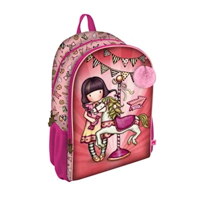 Image de Sac à Dos SANTORO Gorjuss Fairground « Carousel » 31,5 x 40 22,5 cm Multicolore Enfant