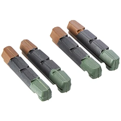 Image de XLC, 2500386500, Garniture de frein, caoutchouc frein BS X01, set 4, 55 mm, Coloris variés multicolore