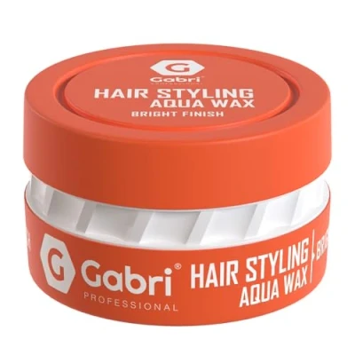 Image de Gabri Cire coiffante Violet séduisant avec parfum unique pour une brillance éclatante et variété de styles créatifs 150ml (Bright Finish)