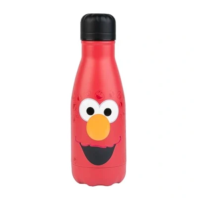 Image de Grupo Erik Bouteille Isotherme Elmo, Rue Sesame 260ml Acier Inoxydable et Sans BPA