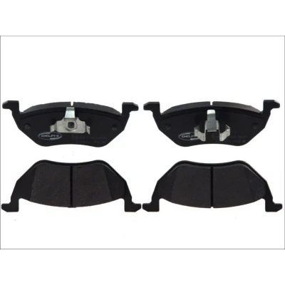 Image de DELPHI LP2158 Jeu de plaquettes frein non préparé pour indicateur d&#039;usure avec tôle anti bruit sans accessoires FORD: Maverick SUV