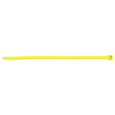 Image de 100 colliers de serrage plastique type Colson jaune 4.6 x 200 mm