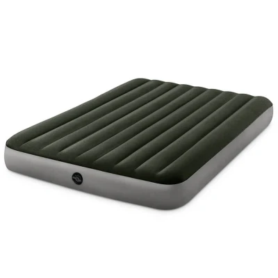 Image de INTEX Matelas prestige downy 2 places large avec gonfleur inclus Fiber Tech