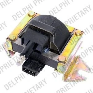 Image de DELPHI CE20053 12B1 Bobine d&#039;allumage 3 12 Version de raccord SAE RENAULT: TWINGO 1, CLIO Rapid