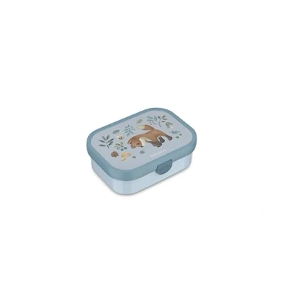 Image de Mepal Boîte à Déjeuner Campus Lunch Box Bento pour Enfants Boite Repas avec Compartiment Fermeture Clip Sans BPA et Compatible au Lave Vaisselle 750 ml Forest Friends