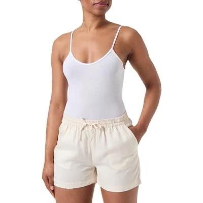 Image de ONLY Onlpema Life Lyocell DNM Shorts Noos Jean, Beige, L Femme
