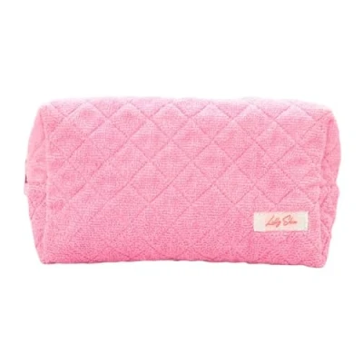 Image de Trousse de Toilette Lilly Skin avec Compartiment Imperméable pour Pads, Lingettes, Cotons Lavables et Réutilisables