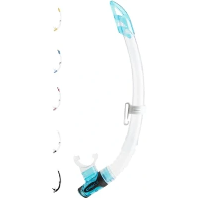 Image de Cressi Gamma Tuba Mixte Adulte, Clear/Jaune