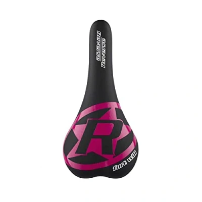 Image de Selle REVERSE COMPONENTS FORT WILL STYLE Rails CrMo Couleur Noir / Magenta