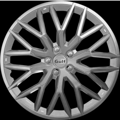 Image de GULF E13GT40.G Enjoliveur GT40, Gris, Set de 4, 13&quot;