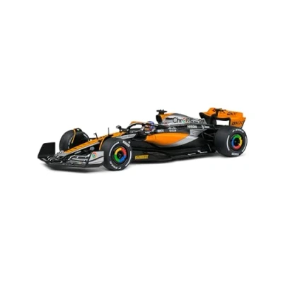 Image de Voiture Miniature Formule 1 Compatible avec McLaren F1 Team MCL60 Oscar Piastri Great Britain GP 2023 1:43 Solido 4317802