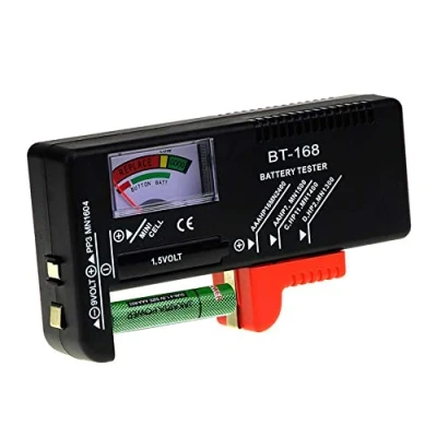 Image de OCIODUAL Testeur de Batterie Numérique BT 168 PRO, Vérificateur AAA C D 9 V 1,5 18650,Lithium ,Piles Bouton