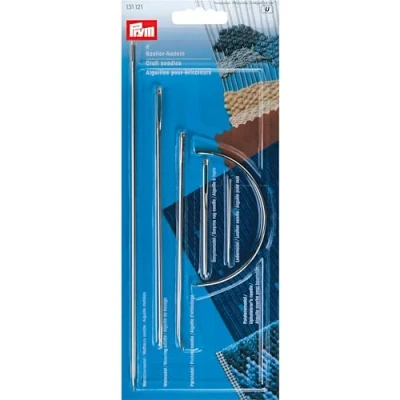 Image de Prym Acier Trempé Argenté Assorti Artisanat Aiguilles Ensemble 5
