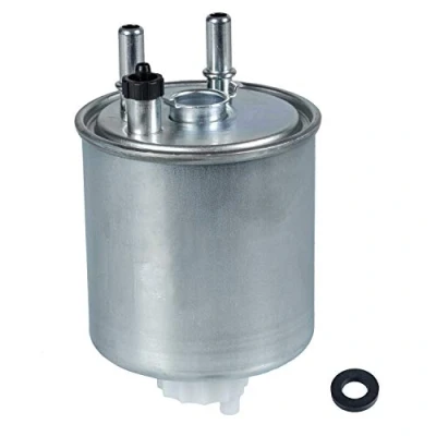 Image de FEBI BILSTEIN 108735 Filtre à Carburant de conduite, avec vis vidange d&#039;eau, raccord pour capteur d&#039;eau bague d&#039;étanchéité