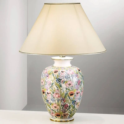 Image de austrolux Lampe à poser blanche GIARDINO CRACLEE 40 cm