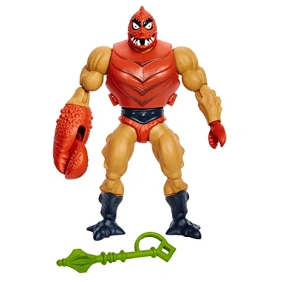 Image de Les Maîtres de l&#039;Univers Figurine Articulée Clawful, avec 16 Points d&#039;Articulation, Cadeau Collector 14 cm Accessoire, Jouet Enfant, Dès 3 ans, HDT02
