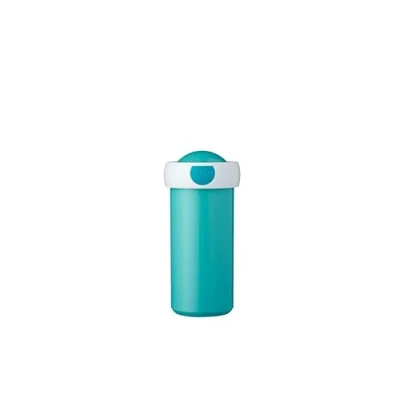 Image de Mepal Gourde Campus Gobelet pour Boire Étanche Enfants Tasse Réutilisable Sans BPA et Lavable au Lave Vaisselle 300 ml Turquoise