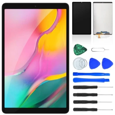Image de NB+ Écran LCD de rechange pour Samsung Tab A T510 10,1&quot; 2019 Noir Sans écran tactile avec outils