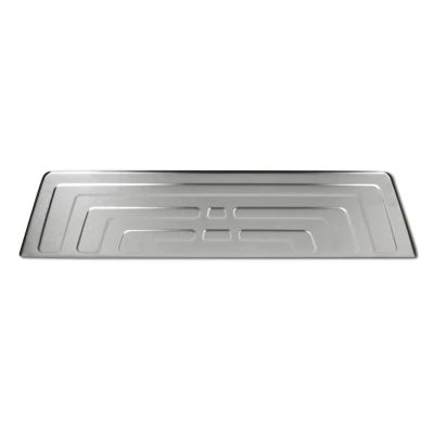 Image de Protection Seuil de Pare Chocs Arriére Compatible avec VW Amarok 2010 2021 Acier INOX