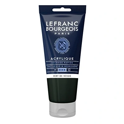 Image de Lefranc Bourgeois Acrylique Fine Tube 80ml Vert De Vessie