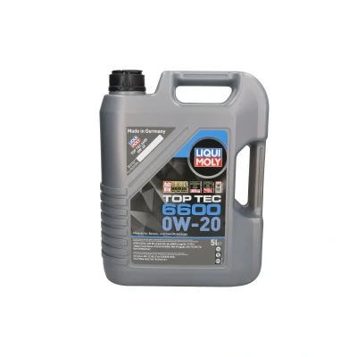 Image de Liqui Moly Top Tec 6600 0W 20 5I Huile moteur 21411 BMW: 1 5 portes, 3 Berline, Touring, TOYOTA: Yaris III 3/5 Auris Verso