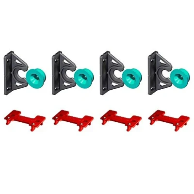 Image de Button Fix Support de type 2 avec bouton amélioré x4 + 4 outils marquage