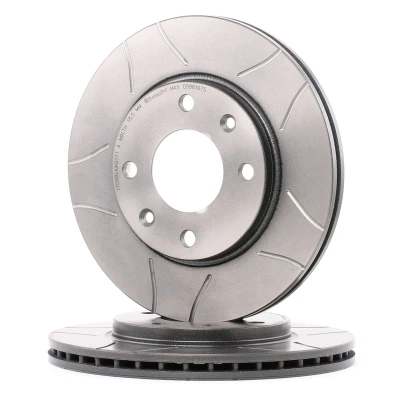 Image de BREMBO MAX LINE 09.9610.75 Disque de frein 247 20,4 4 ventilé l&#039;intérieur, fendu revêtu avec vis/boulons PEUGEOT: 205 II 3/5 portes, 306 portes