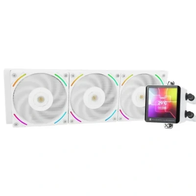 Image de Thermalright Frozen Vision 360 Boitier PC, Processeur Refroidisseur de liquide tout en un 12 cm Blanc 1 pièce(s) Neuf