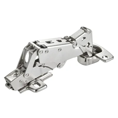 Image de SOTECH Charnière grand angle 165 Sensys 8657i Butée d&#039;angle (en applique) Retrait à zéro, fermeture en douceur et automatique, plaque de montage incluse Hauteur 0 mm