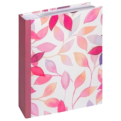 Image de walther design Season ME 364 R Album Photo Mémo à Pochettes, pour 200 Photos au Format 13 x 18 cm, Rouge