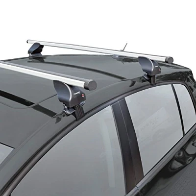 Image de Twinny Load Jeu de Barres Toit Aluminium A09 Compatible avec Ford Focus/C Max (avec Points Fixation Fixes) &amp; Mazda 3