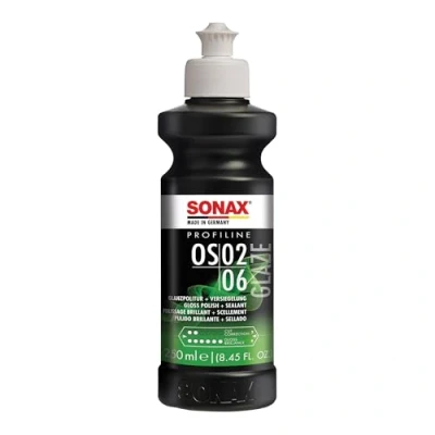 Image de SONAX PROFILINE OS 02 06 (250 ml) polissage doux tout en un avec scellant à action rapide pour application manuelle ou la machine Réf: 02471410