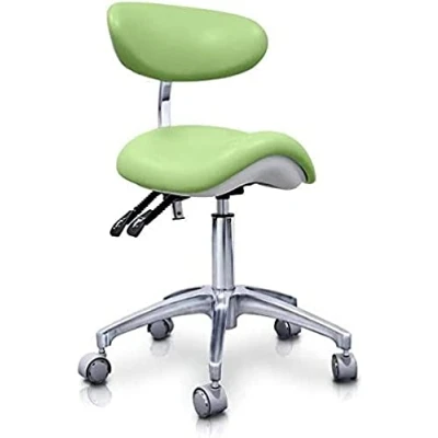 Image de QUIRUMED Tabouret Poney hydraulique Elite multidisciplinaire Vert Pastel