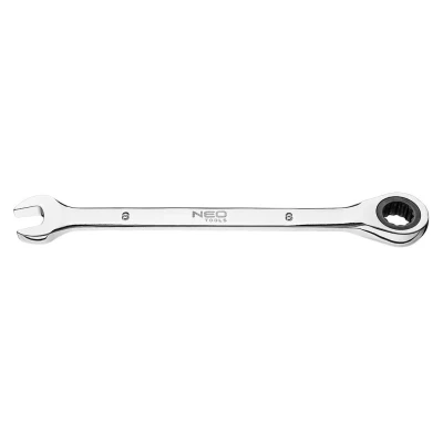 Image de NEO TOOLS 09 063 Clé à fourche et polygonale cliquet 140 8 mm