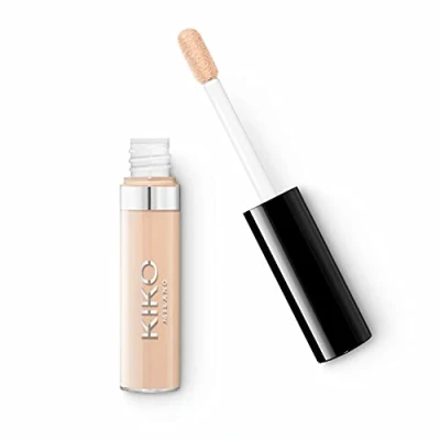 Image de KIKO Milano LONG Lasting Liquid Eyeshadow Fard à paupières, Femme, Taille: 4.5 ml, 01 soft cashmere