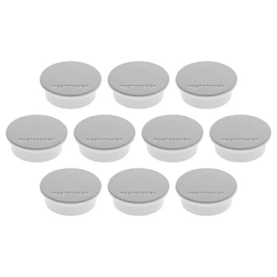 Image de Magnetoplan Aimant Discofix Color (Ø x H) 40 mm 13 rond gris 10 pc(s) 1662001