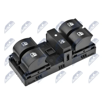 Image de NTY EWS FT 009 Interrupteur, lève vitre avant gauche FIAT: Doblo II Van / Break, Break