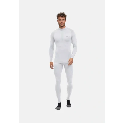 Image de Falke Langarm Caraco, Homme, Taille: Large, White