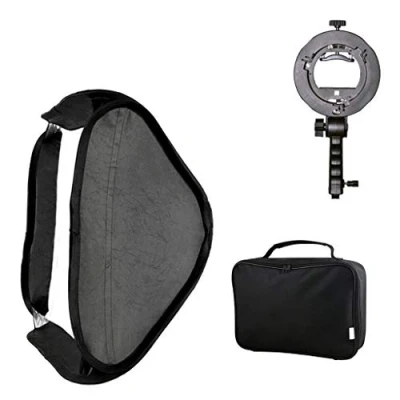 Image de Kit Boîte à lumière Godox SF UV 80 pour Flash SpeedLite Fixation S Type Bowens incluse