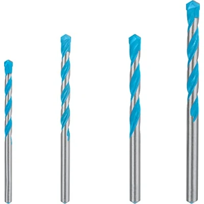 Image de Bosch Accessories Coffret de 4x forets Expert CYL 9 MultiConstruction (pour Béton, Ø 5,5 8; mm, Accessoire Perceuse à percussion)