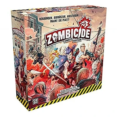 Image de CMON Asmodee Zombicide 2e édition jeu de base pour connaisseurs Dungeon Crawler 1 à 6 joueurs À partir 12 ans Plus 60 minutes, en allemand